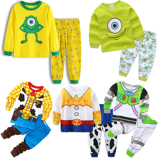 Summer Autumn Children's Pajamas