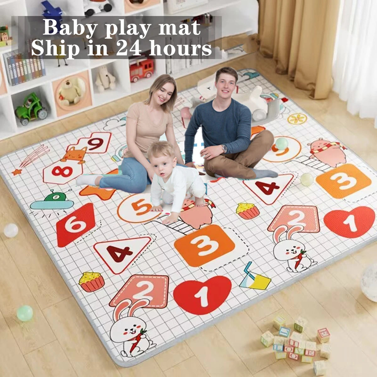 New EPE Environmentally Thick Baby Crawling Play Mat